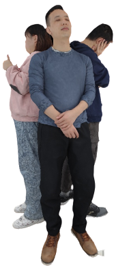 3D Reconstruction of Interacting Multi-Person in Clothing from a Single Image