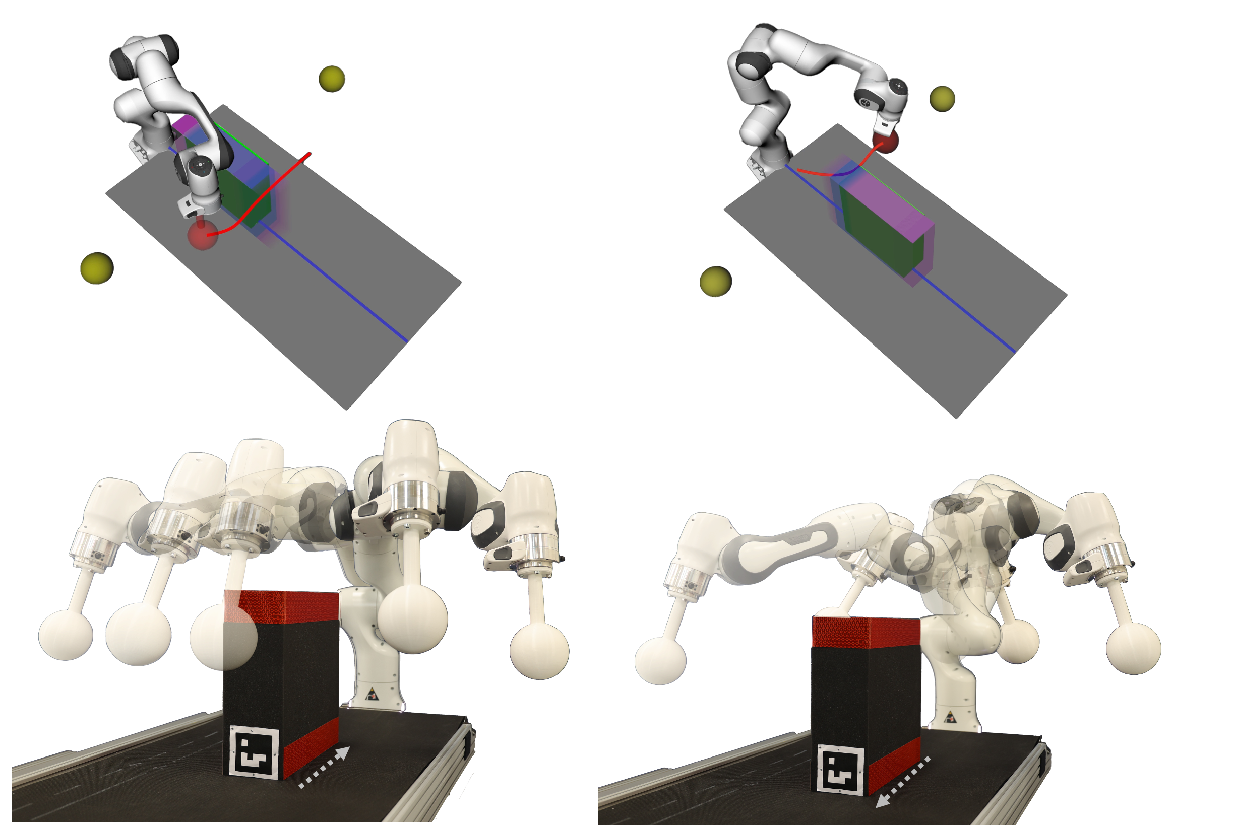 CC-VPSTO: Chance-Constrained Via-Point-based Stochastic Trajectory Optimisation for Safe and Efficient Online Robot Motion Planning