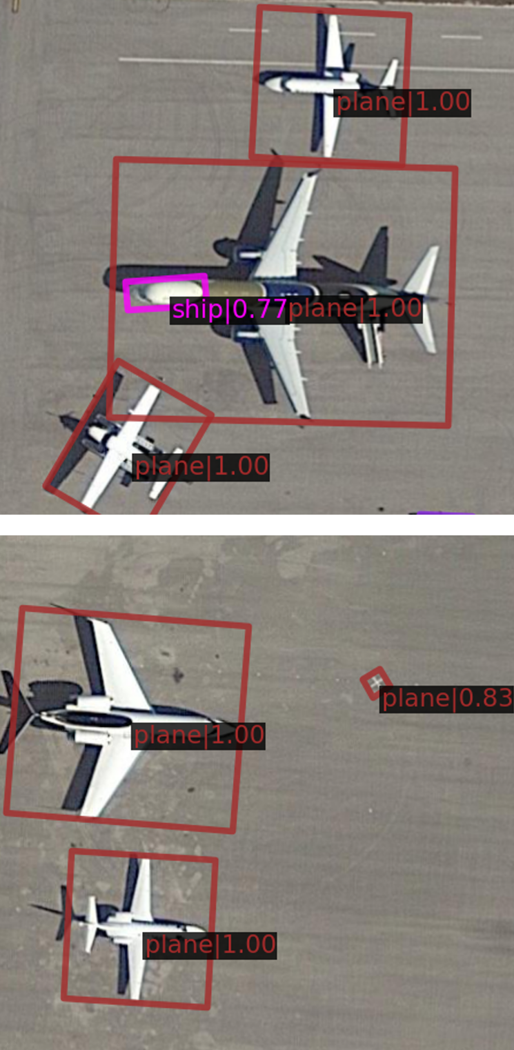 Improving Detection in Aerial Images by Capturing Inter-Object Relationships