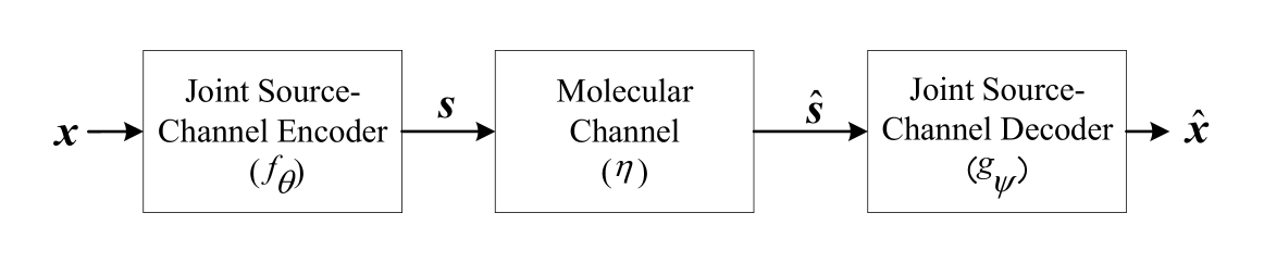 Building Semantic Communication System via Molecules: An End-to-End Training Approach