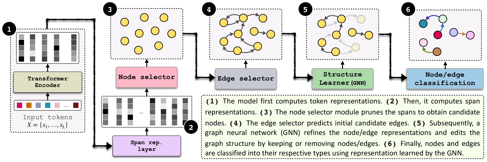 GraphER: A Structure-aware Text-to-Graph Model for Entity and Relation Extraction