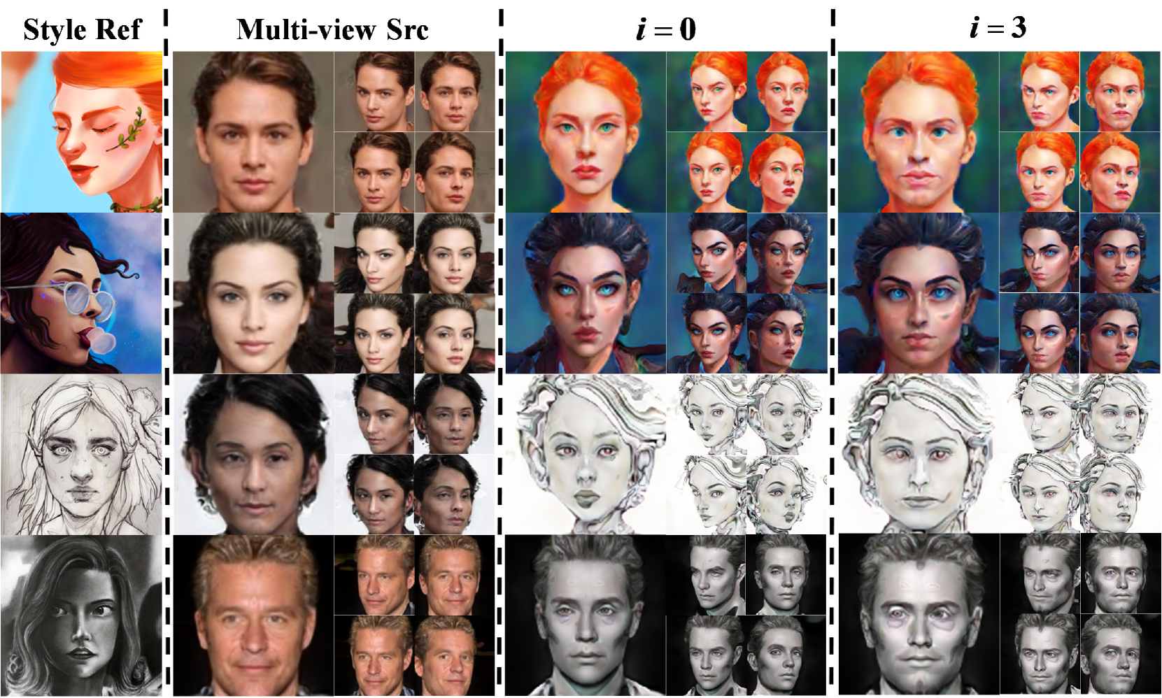 ArtNeRF: A Stylized Neural Field for 3D-Aware Cartoonized Face Synthesis