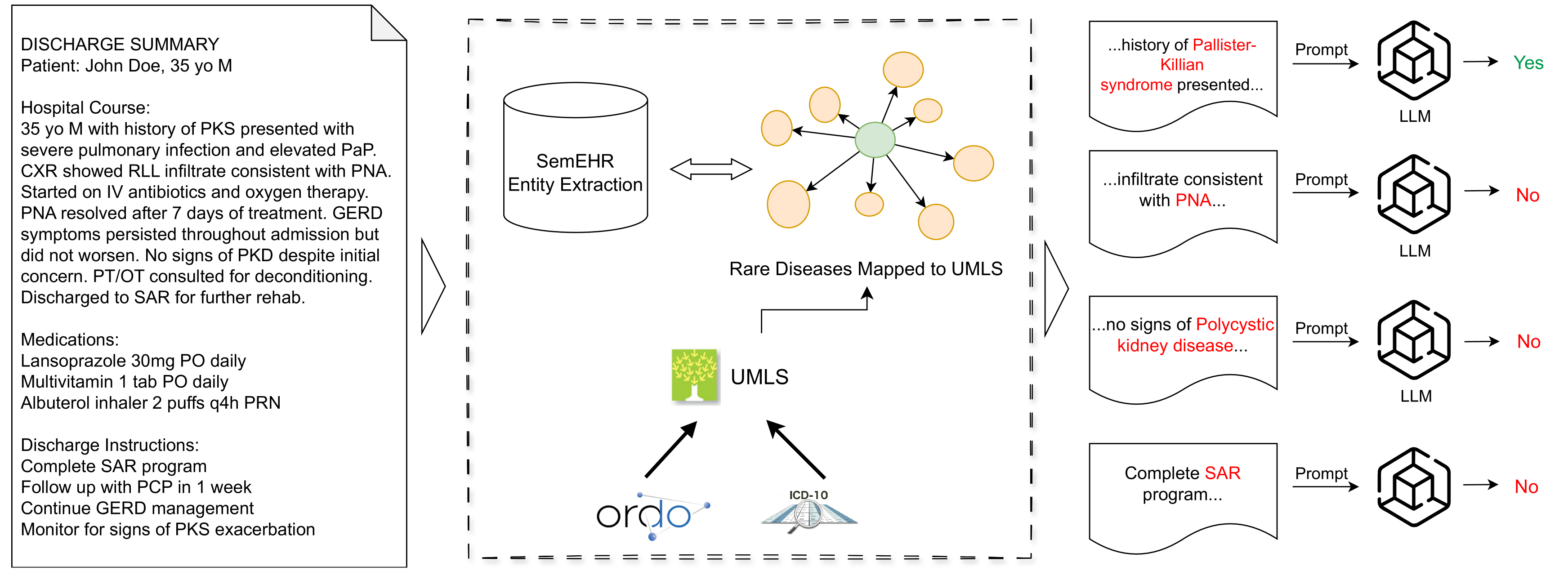 Retrieving and Refining: A Hybrid Framework with Large Language Models for Rare Disease Identification