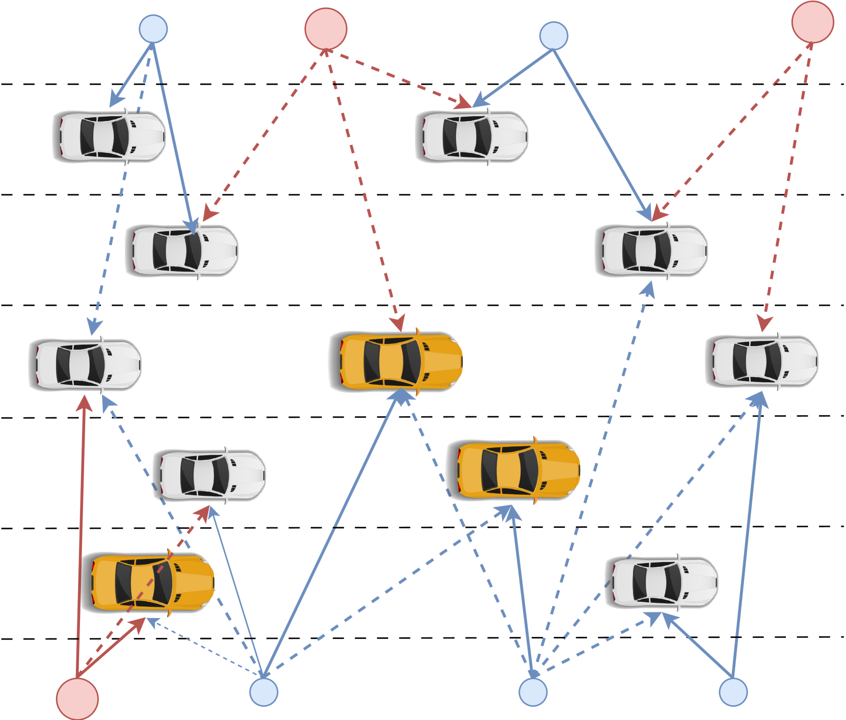 Generalized Multi-Objective Reinforcement Learning with Envelope Updates in URLLC-enabled Vehicular Networks