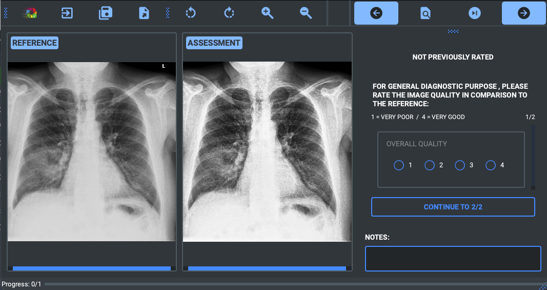 A study on the adequacy of common IQA measures for medical images