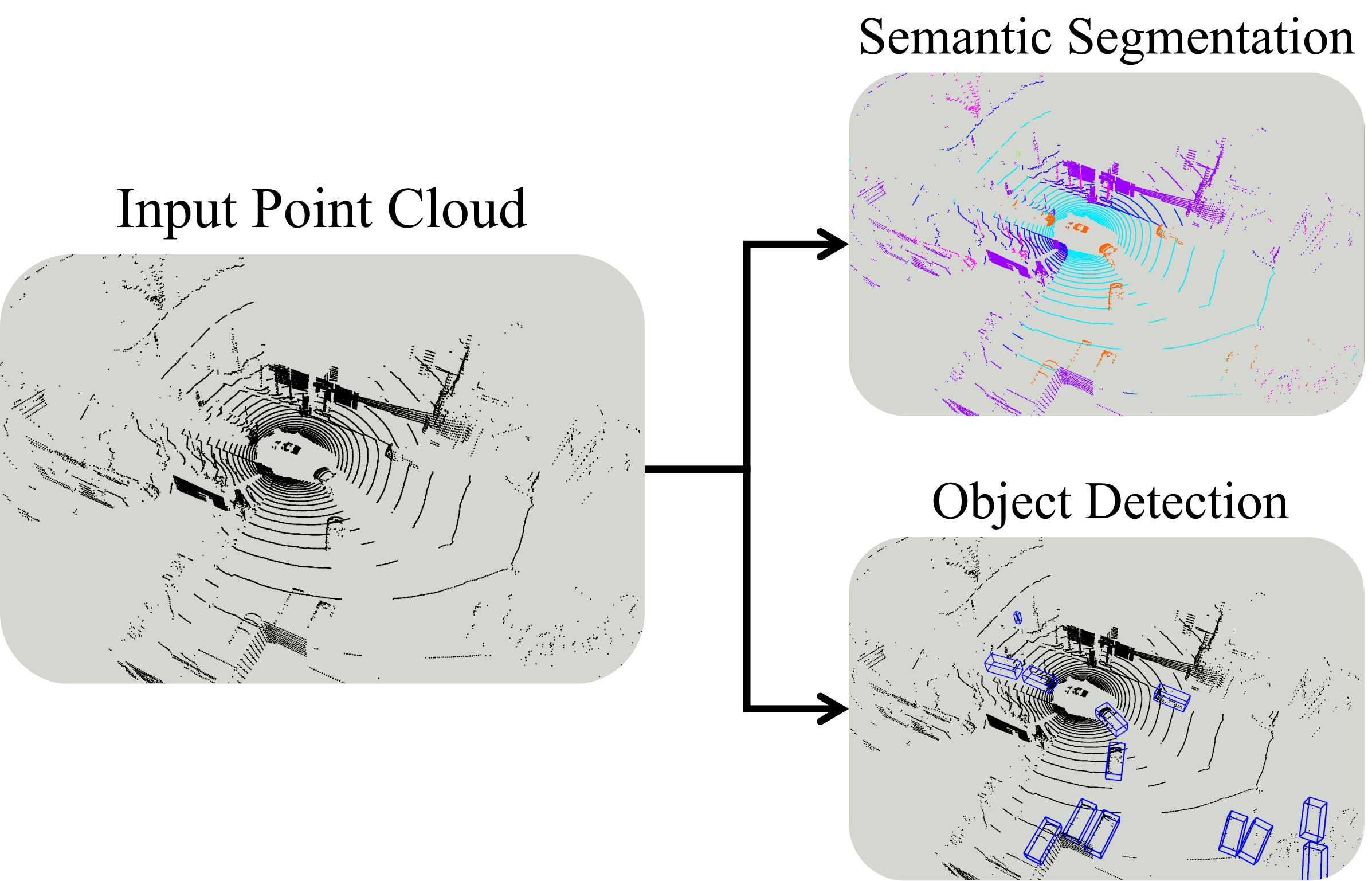 LiSD: An Efficient Multi-Task Learning Framework for LiDAR Segmentation and Detection