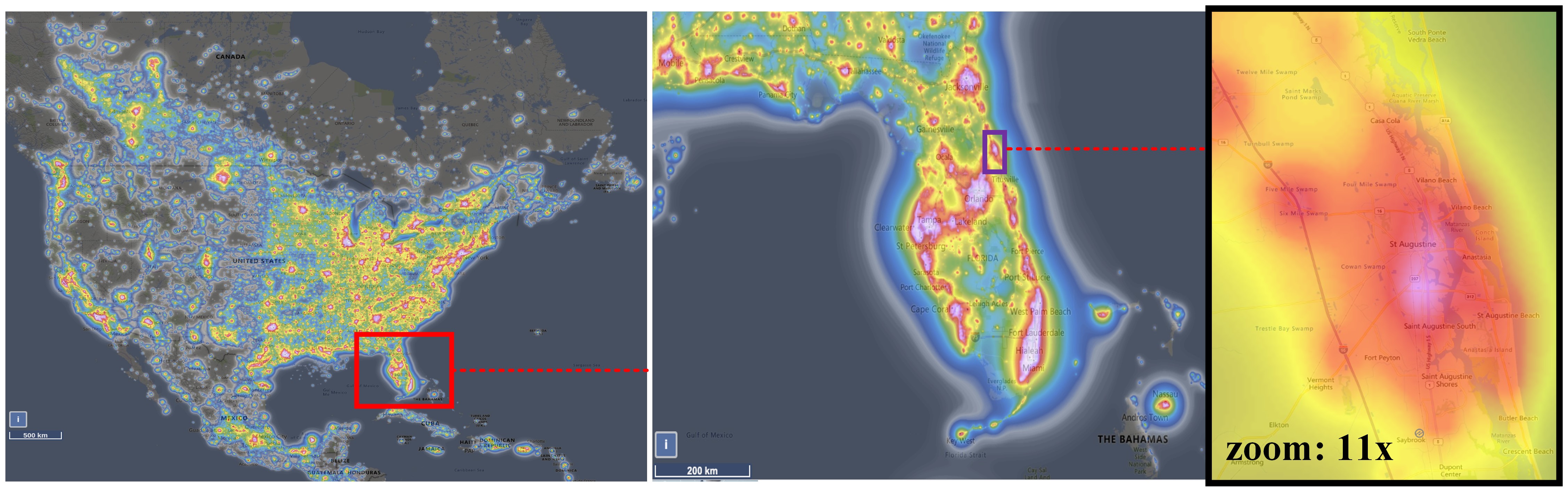 LightViz: Autonomous Light-field Surveying and Mapping for Distributed Light Pollution Monitoring