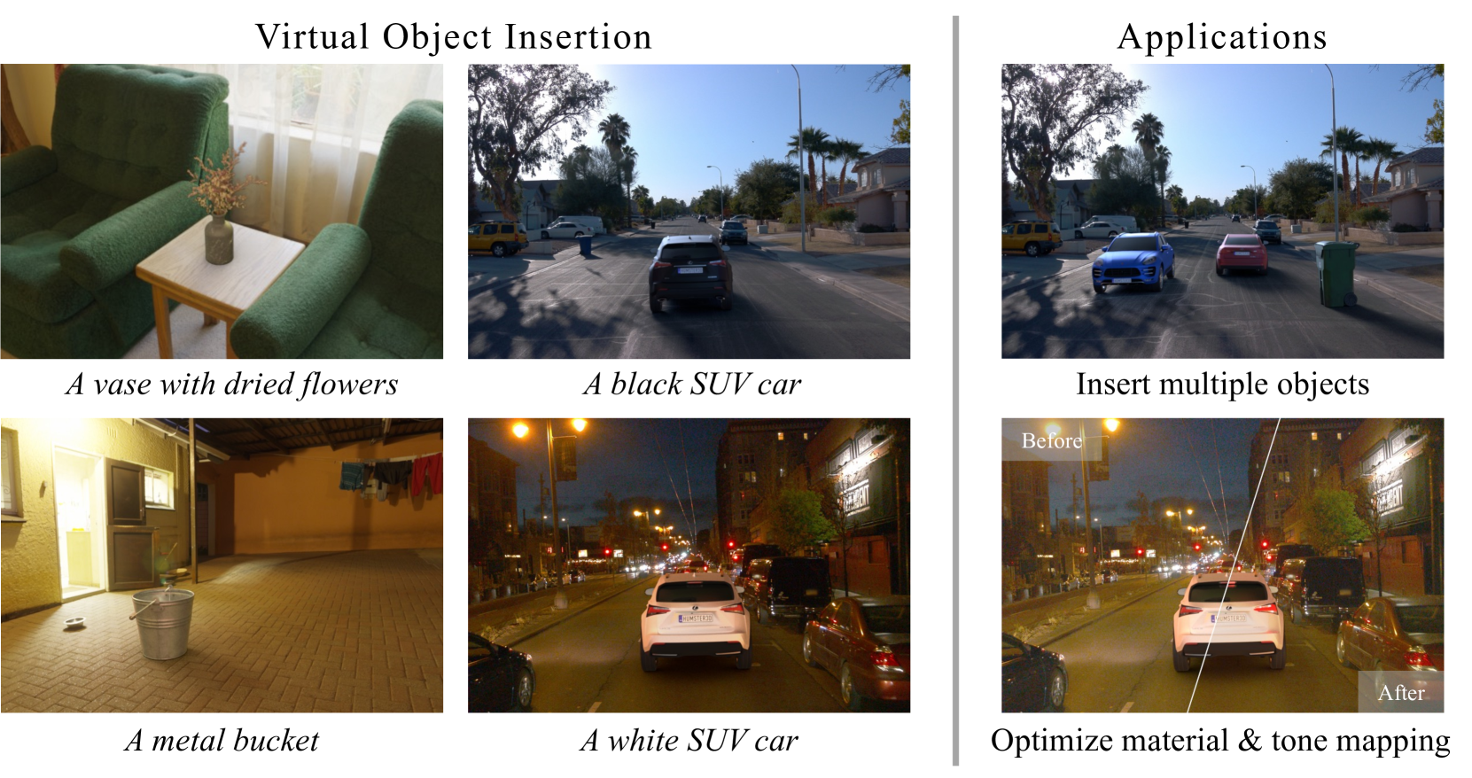 Photorealistic Object Insertion with Diffusion-Guided Inverse Rendering