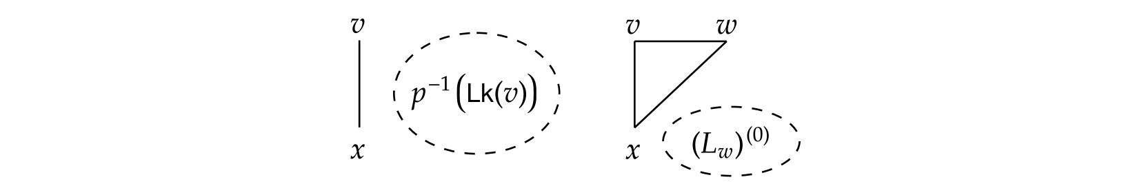 A simplex of edge type connects a vertex with a point in its squid. A simplex of triangle type is a triangle whose link is the base of a squid.