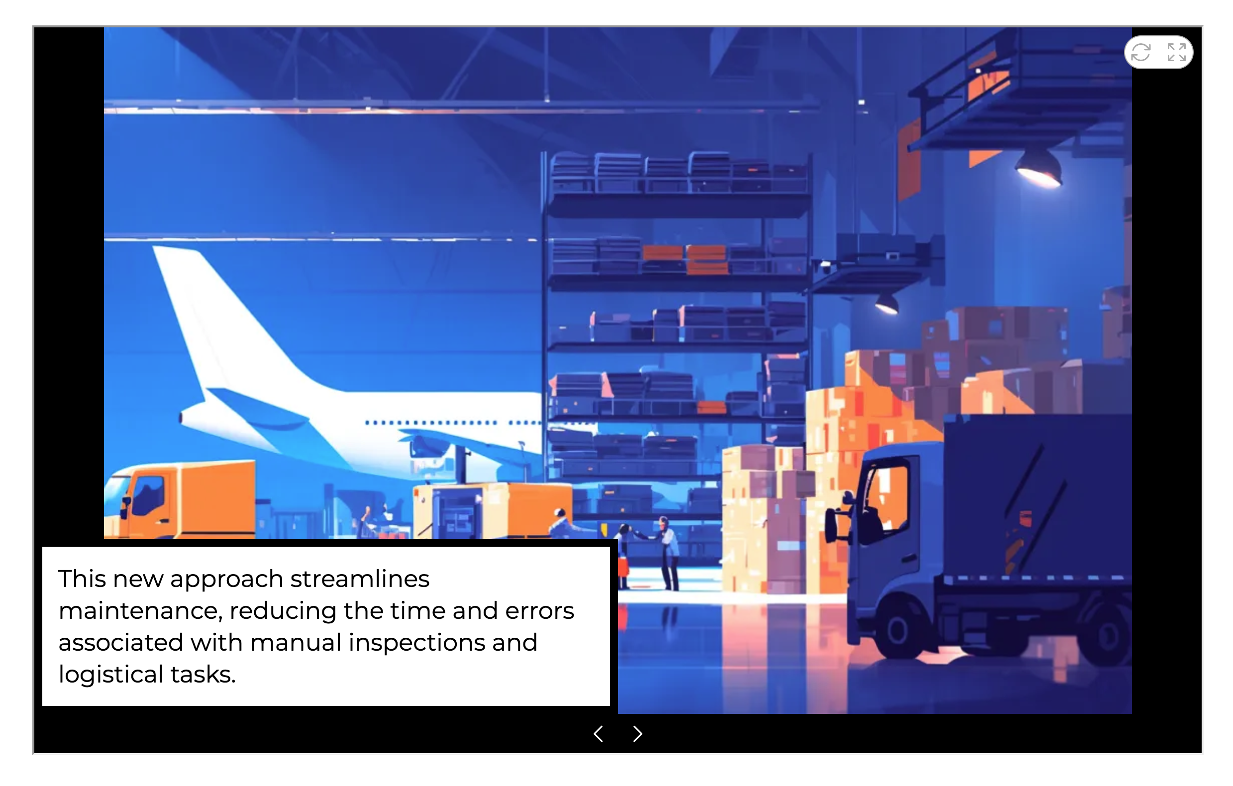 В AI User задача мотивации знакомит учащихся с сценарием предиктивной диагностики, представляя реальный контекст, в котором авиакомпания изучает возможность использования искусственного интеллекта для реализации предиктивной диагностики своих самолетов.
