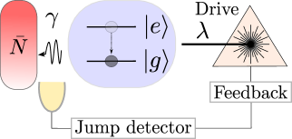 Протокол инверсии использует обратную связь для возврата системы в возбужденное состояние после обнаружения перехода из состояния возбуждения в состояние основного состояния.