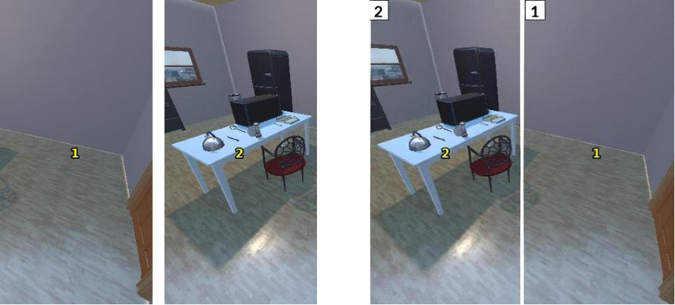 DiffThinker успешно решил головоломку VisPuzzle, демонстрируя свою способность к решению сложных задач.