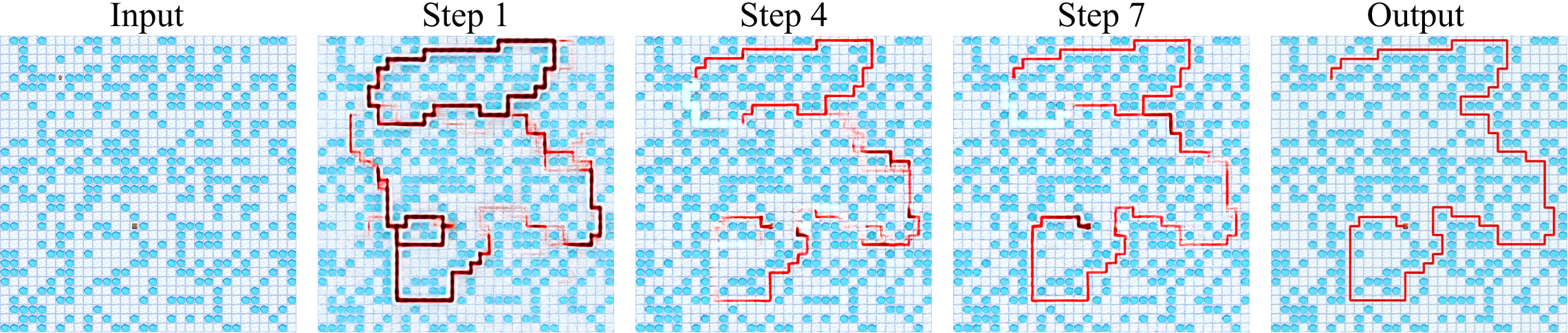В DiffThinker реализован механизм параллельного рассуждения, позволяющий модели одновременно исследовать множество потенциальных путей решения, а затем итеративно уточнять их, приводя к единой корректной траектории.