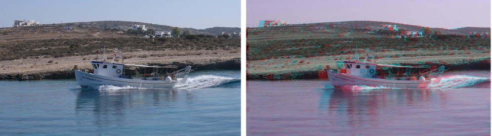 Трехмерное представление, основанное на адаптивных примитивах Габора в ортогональной системе координат камеры, позволяет синтезировать стереоскопические изображения из монокулярного видео, обеспечивая реалистичные и захватывающие визуальные эффекты.