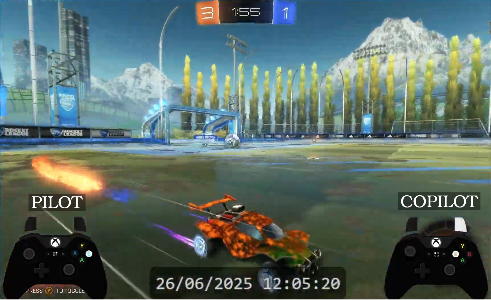 Демонстрируется неэффективная координация действий агента P12 в процессе частичной автоматизации игрового процесса.