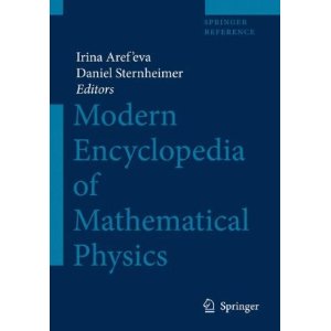 The 2011 web page displays the cover of an encyclopedia published by Springer, signifying the broad dissemination of knowledge facilitated by the publisher.