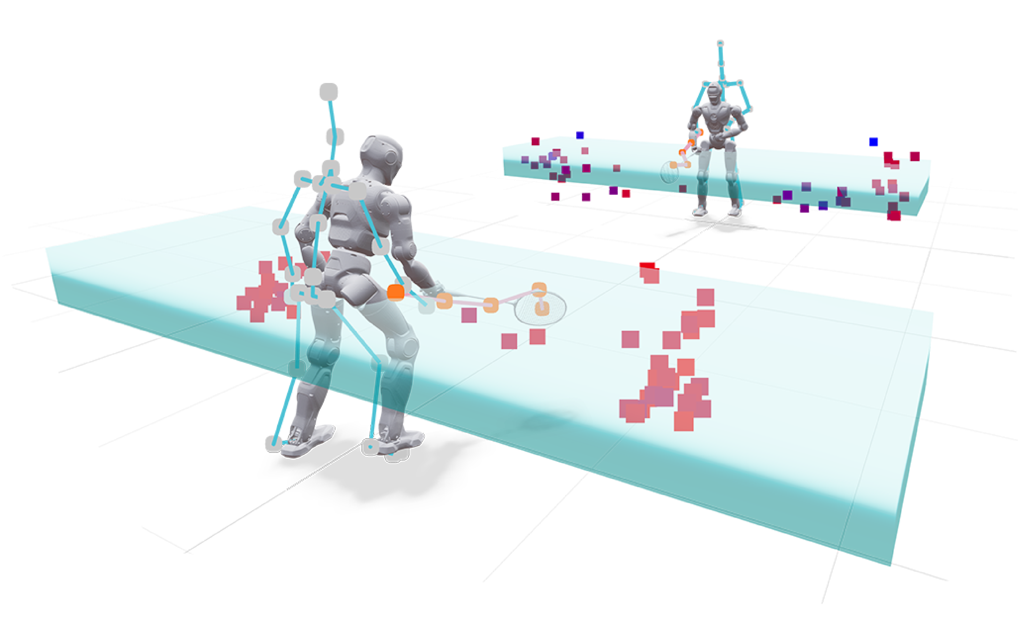 Interaction-driven refinement expands sparse human demonstrations of strike locations into a dense, volumetric manifold of reachable targets, enabling the robot to generalize across varying temporal horizons and achieve more flexible striking capabilities.