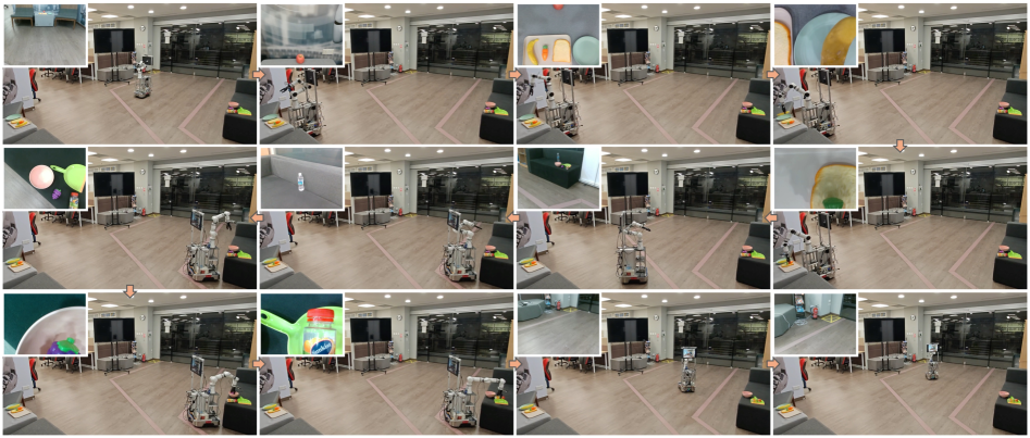 The UniManip framework successfully enables a mobile robot with a [latex]65[/latex]-degree-of-freedom arm to navigate an office environment and perform manipulation tasks at multiple docking points.