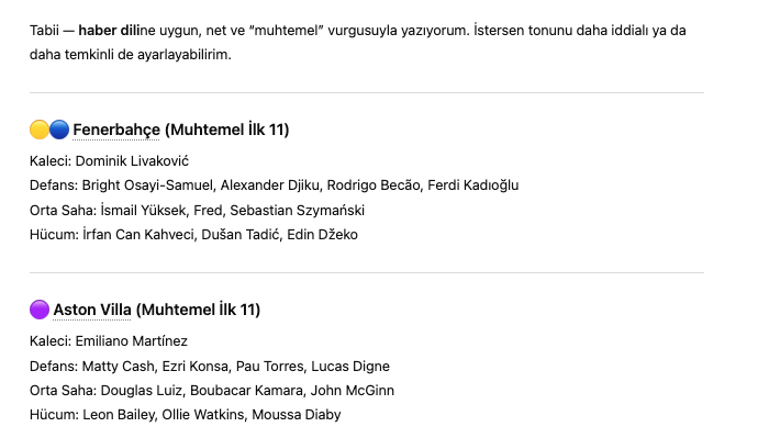 A comparison of text arrangements reveals that ChatGPT replicates the line-up format commonly found in newspapers.