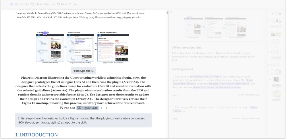 Разложение объекта осуществляется последовательным сканированием изображения с выделением отдельных элементов и предоставлением дополнительного описания к каждому из них.